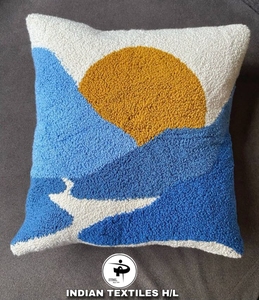 Tufted Cotton Cushion Cover Living Room Home Decor Customize With Custom Design Boho Pillow Eco-Friendly Custom OEM Wholesale - Product Image 1