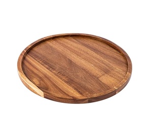 Plateau de service en bois robuste à marque privée avec structure épaisse pour usage commercial en cuisine et en restauration - Product Image 3