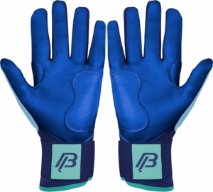 Top Quality Leather Baseball Batting Gloves Anti-Slip <b>Hook</b> & Loop Closure Customizable OEM Service for Baseball/Softball Players - Product Image 2