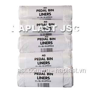 STAR <b>SEAL</b> RECYCLED GARBAGE <b>BAGS</b> 25KGS Multicolor Star-sealed Trash <b>Bags</b> On Roll Vietnam Supplier - Product Image 3