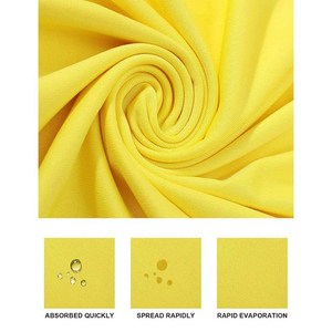 Débardeur de sport jaune de haute qualité pour homme, avec logo brodé et imprimé, en coton tricoté respirant, idéal pour l'été - Product Image 4