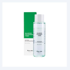 โทนเนอร์บำรุงผิวหน้า Roume Balancing Cica Blemish Toner 150 มล. โทนเนอร์และเซรั่มบำรุงผิวหน้าแบบเรียบง่าย โทนเนอร์บำรุงผิวหน้าสไตล์เกาหลี โทนเนอร์บำรุงผิวหน้าเกาหลี - Product Image 6