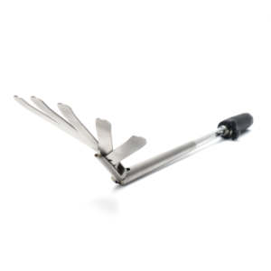 Rétracteur laparoscopique manuel en acier inoxydable réutilisable pour la chirurgie hépatique Maryland, ensemble d'instruments Hosanna - Product Image 6