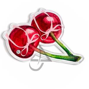 แผ่นอะคริลิคแม่เหล็กแบบใช้ซ้ำได้รูปหัวใจสำหรับต่อขนตา ยี่ห้อ Custom Cherry Bow ผลิตด้วยเครื่องจักร ใช้สำหรับจัดแสดงและเก็บขนตา - Product Image 5