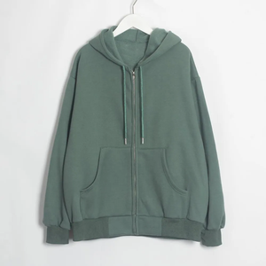 Sweat-shirts et hoodies décontractés de haute qualité pour femmes, pull-over oversize en toile pour l'hiver - Product Image 1