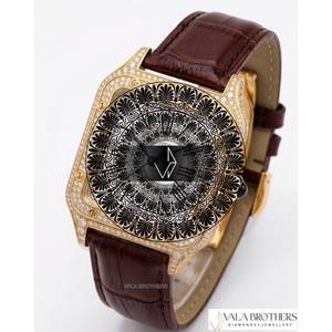 นาฬิกา Cartier Santos-Dumont ทองคำขาวประดับเพชร ขนาด 30 มม. หน้าปัดสี่เหลี่ยม ระบบควอตซ์ สายโลหะผสม สำหรับทุกเพศ สไตล์สปอร์ต แฟชั่น หรูหรา - Product Image 1