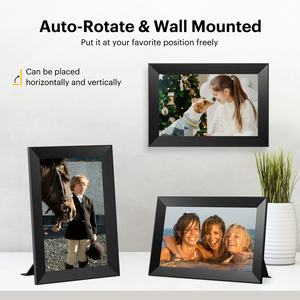 Hot bán 10-inch IPS hiển thị khung ảnh kỹ thuật số với màn hình cảm ứng MP3 âm nhạc & MP4 phát lại video Wifi kết nối - Product Image 5