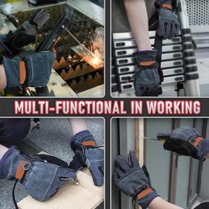 Wholesale Rate Top Quality Cowhide Leather <b>Driver</b> Working <b>Gloves</b> Heat Resistant Driving Work <b>Gloves</b> For General Purpose Use - Product Image 5