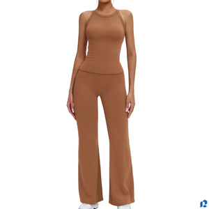 Ensembles de yoga haut de gamme pour femmes, hommes et enfants, vêtements de sport personnalisés, recyclables, résistants à l'eau, respirants, extensibles, ensembles de fitness sans couture - Product Image 2