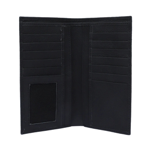 Factory Direct Wholesale RFID Custom Logo Design Fold Long Genuine Leather <b>Wallet</b> Mens Lightweight High-Quality Card <b>Holder</b> 2026 - Product Image 4