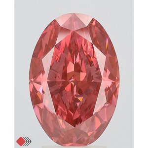 Diamant non monté certifié IGI 5.08 ovale VS1, diamant cultivé neuf - Product Image 1