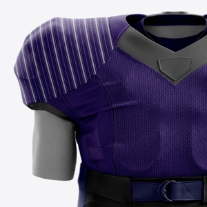 STAR SPEED Vente directe d'usine Uniforme de football américain Unisexe 100% polyester Séchage rapide Respirant Vêtements de sport à manches courtes - Product Image 5