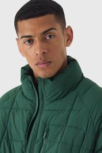 Chaquetas Acolchadas Personalizadas de Alta Calidad, Chaqueta Acolchada de Doble Cara para Invierno, Chaqueta Acolchada Brillante Personalizada para Hombre con Capucha Desmontable - Product Image 2