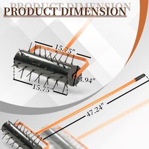 Aeratore Manuale per Prato con Design a Rullo per Aereazione e Salute del Terreno - Product Image 6