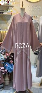 ชุดอาบายะห์ลูกไม้พรีเมียมแบบเปิดหลายชั้น – ขายส่ง - Product Image 2