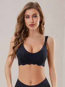 Soutien-gorge de sport push-up pour femme, haut de yoga, sous-vêtement de fitness, débardeur respirant pour la course et la gym - Product Image 1