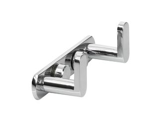Gold Finish Brass Double Wall Hook Rack Decorative Bathroom Towel Hook - Product Image 3