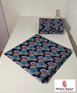 Tissu en coton authentique africain imprimé Ankara pour la couture de mode et les créations artisanales au Cameroun - Product Image 4