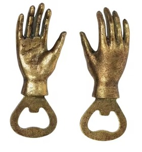 Abridor de Botellas con Forma de Cactus Dorado, Diseño Metálico Plano, Duradero y Moderno, Gran Venta - Product Image 4