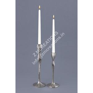 Juego de Portavelas Metálicos de 2 Piezas, Hechos a Mano, Decoración Navideña de Alta Calidad, Diseño Moderno para Eventos en el Hogar - Product Image 1