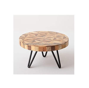 แท่นวางเค้กหลายชั้นแบบปรับแต่งได้และมีดีไซน์ทำจากโลหะมีหลายขนาด - Product Image 1