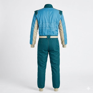 Mono de Competición Duradero para Carreras, Traje de Conducción de Cuerpo Completo, Diseño Personalizado, Tejido Ligero y Transpirable, Tallas Grandes para Pista - Product Image 2