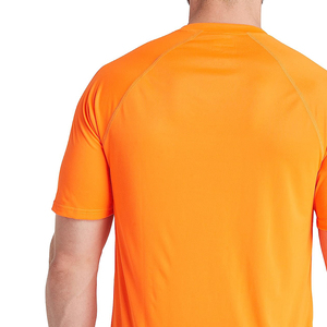 เสื้อยืดผู้ชายคอตตอน 100% ทรงปกติ คุณภาพสูง สวมใส่สบาย ระบายอากาศได้ดี แห้งเร็ว ไซส์ใหญ่ รับผลิตโลโก้ด้านหน้าตามสั่ง ขายส่ง - Product Image 2