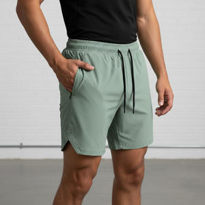 Shorts pour hommes grande taille en coton extensible, décontractés, durables, pour l'été, le sport et les activités de plein air - Product Image 1