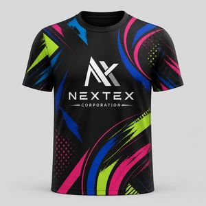 T-shirt de sport Dry Fit personnalisé avec logo, en polyester, impression par sublimation, pour équipe, vente en gros - Product Image 1