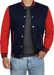 Chaqueta Varsity Urbana Extra Grande Urban Legends, Chaqueta Varsity Premium Bordada de la Liga Urbana - Product Image 2