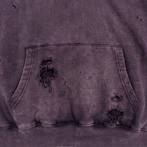 Vente en gros : Sweat à capuche court unisexe, coupe oversize, 100% coton, qualité supérieure, grammage lourd, style urbain vieilli, avec logo personnalisé, décontracté - Product Image 6
