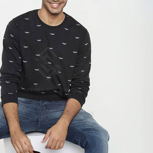 Sweat-shirts pour hommes légers, sur mesure, couleur unie, haute qualité, prix bas, basiques. - Product Image 5
