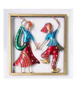 งานศิลปะติดผนังดีไซน์โบราณรูปคนชายหญิง เหมาะสำหรับตกแต่งภายในสำนักงานในเมือง พื้นที่นั่งรอ และชั้นวางของตกแต่งบ้าน - Product Image 6