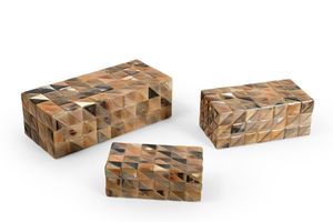 Caja de Joyería de Lujo Hecha a Mano con Cuerno de Búfalo, Caja de Almacenamiento de Cuerno Ecológica Pulida, Caja de Regalo para Decoración del Hogar, Craftera Exports - Product Image 3