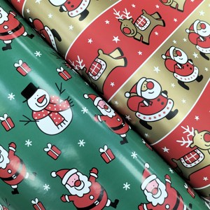 Factory Wholesale Printed Virgin Double-Sided Eco-Friendly Recyclable Disposable 80g <b>White</b> Gift Box <b>Wrapping</b> <b>Paper</b> for - Product Image 2