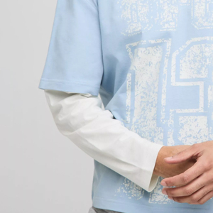 เสื้อยืดผู้ชายคุณภาพสูงแบบเรียบ 230gsm ไซส์ใหญ่พิเศษ เสื้อยืดผ้าฝ้ายหนา 300gsm สำหรับผู้ชาย พร้อมลายกราฟิก - Product Image 4