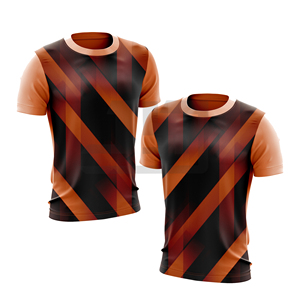 Camiseta de Hombre de Punto Grueso con Tie-Dye, Spandex/Poliéster, Corte Regular, Estilo Minimalista Normcore, Cuello Redondo, Manga Corta, Casual - Product Image 6