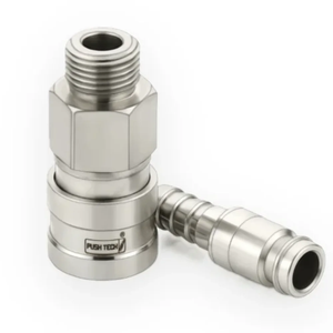 Conception de raccordement rapide sans soupape à haute efficacité pour les circuits d'eau de process industriels et le contrôle de la température des moules - Product Image 3