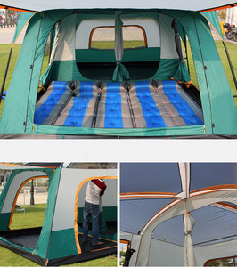 Carpa de Camping Familiar de Lujo Ligera y Grande en Oferta, Carpa de Glamping para 8 Personas para Acampar al Aire Libre - Product Image 6