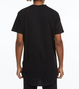 Camisetas Oversize de Hip Hop a la Moda para Hombre, Clásicas de Algodón, Manga Corta, Cuello Redondo, Algodón Grueso de 350g - Product Image 3