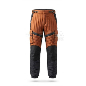 Pantalon de chasse matelassé imperméable réglable avec isolation thermique, design flexible, coupe confortable, haute qualité pour usage extérieur - Product Image 2