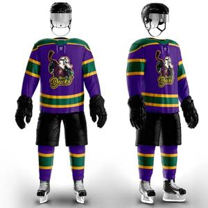 Maillots de hockey sur glace en polyester personnalisés OEM, sublimation numérique, broderie en twill, toutes tailles, Eoin Winston Sports Ews00065 - Product Image 1