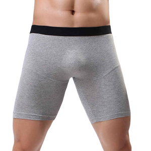 Sous-vêtements pour hommes, caleçons en coton et élasthanne extensibles, taille haute, respirants, écologiques, de qualité supérieure, confort quotidien - Product Image 1