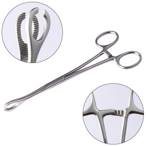 Juego de Instrumentos Manuales para Perforaciones Corporales de Acero Quirúrgico 316L, Certificado CE, Pinzas Autoblocantes para Ombligo, Oreja y Nariz - Product Image 3