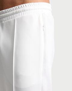 Custom Men’s White Jogger Sweatpants Casual Sports <b>Trousers</b> <b>Elastic</b> <b>Waist</b> Drawstring Soft & Breathable Fabric Track Pants OEM - Product Image 3