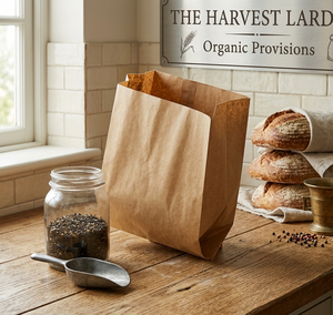 Wholesale Best Selling Brown Color Grocery Food Fruit Packing Paper <b>Bags</b> Printed Logo <b>Craft</b> Paper <b>Bags</b> Promotional Hand <b>Bag</b> - Product Image 3