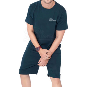 เสื้อเชิ้ตแขนสั้นและกางเกงขาสั้นผู้ชาย ผ้าแห้งเร็ว ชุดเซ็ตขายดีสำหรับใส่ทุกวัน - Product Image 5