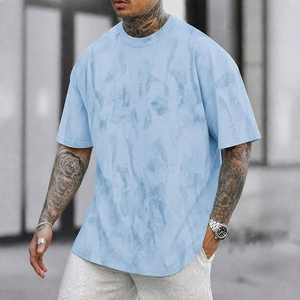 Oversized <b>Tshirt</b> for Men Tie Dye Hipster T Shirts Fashion Baggy Gym Shirts Short Sleeve Unisex Designer Tees Shirt - Product Image 4