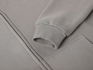 Oversized 100% Cotton Heavyweight Boxy Zip up <b>Hoodie</b> Cropped <b>Hoodie</b> <b>for</b> <b>Men</b> Streetwear Boxy Fit <b>Hoodie</b> with Zipper - Product Image 6