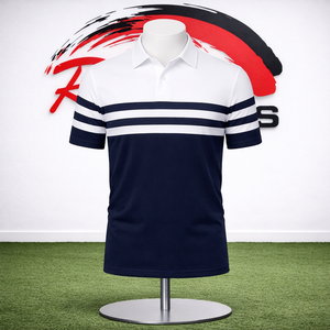 Vente en gros 2026 – Nouveauté : T-shirt décontracté en molleton tricoté à manches courtes, polyester/coton, haute qualité, livraison directe - Product Image 1